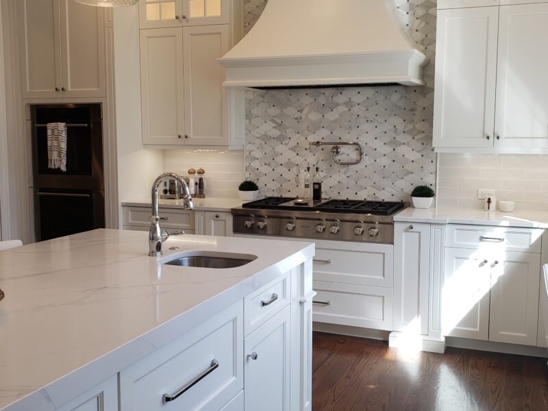 Frosty White Kitchen