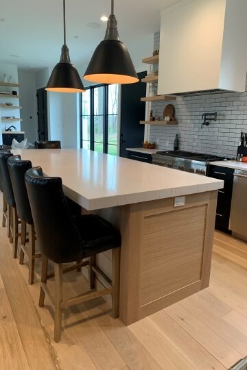 Contemporary White Oak Kitchen